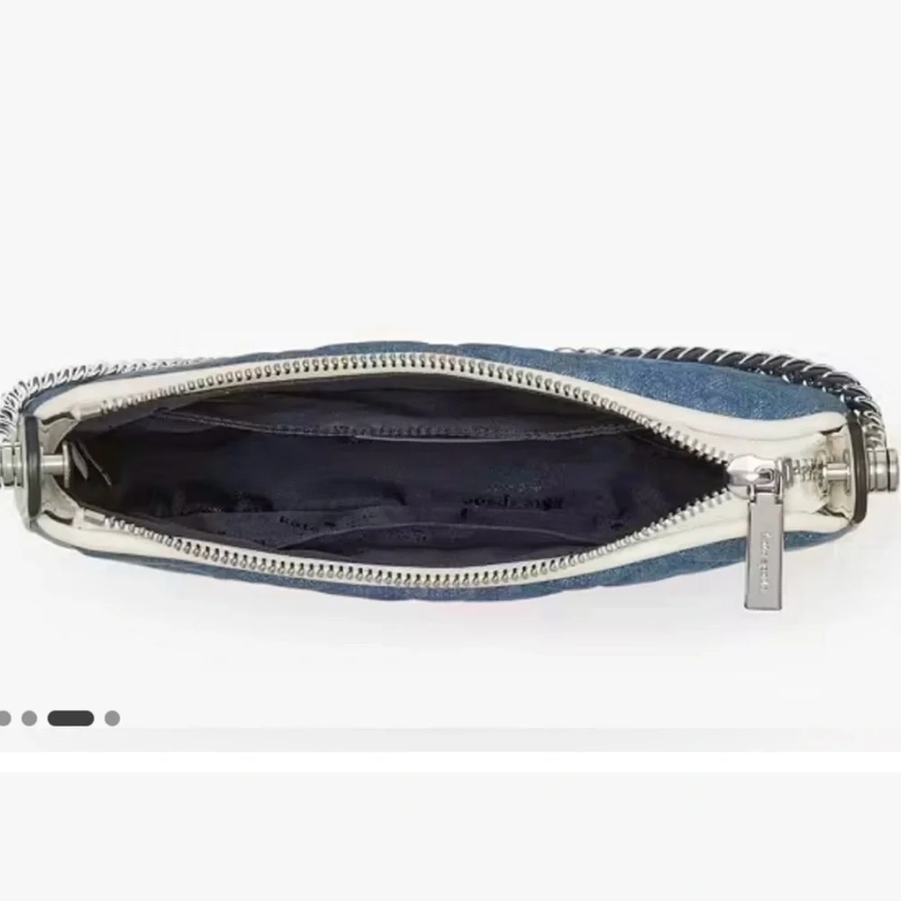 Kate Spade Carey Denim Zip Top Crossbody